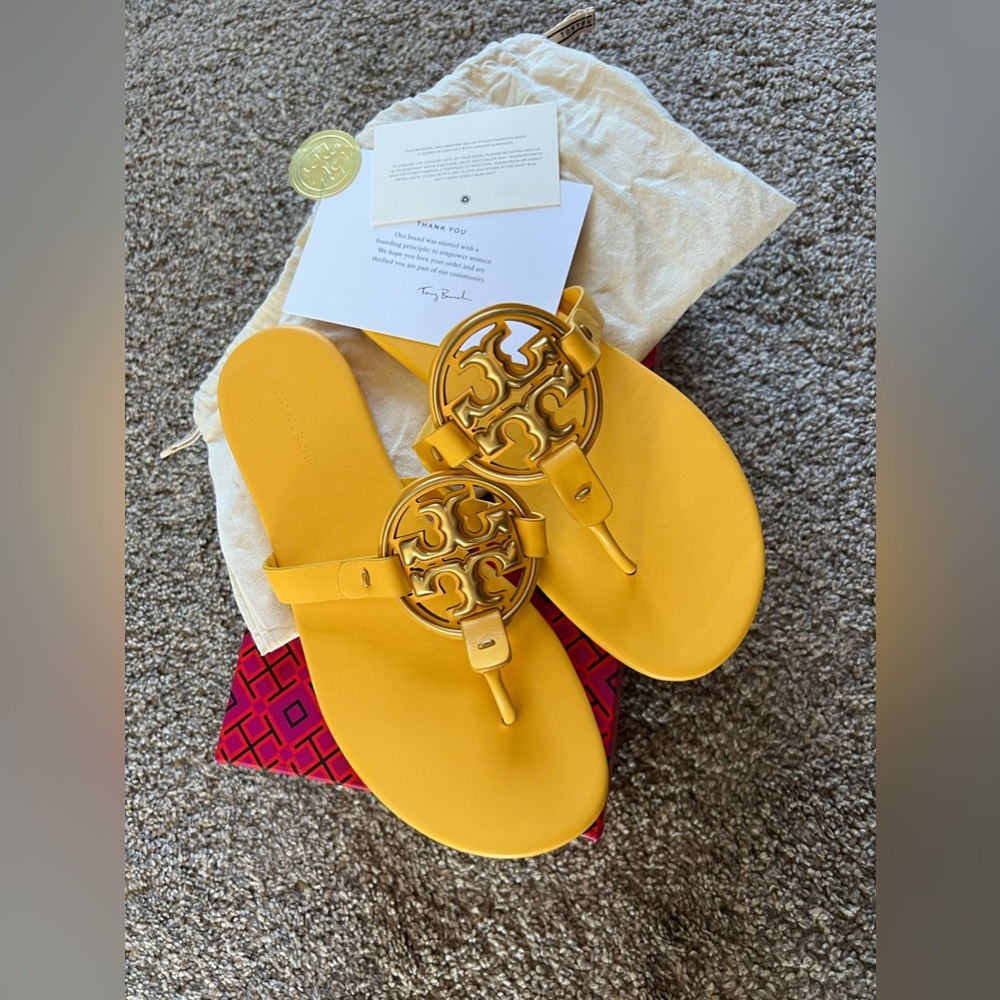 Tory Burch Metal Miller Sandal women’s 8.5